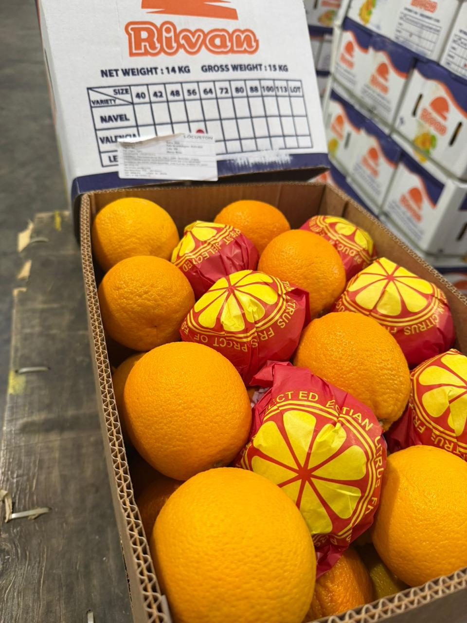 Laranja importada